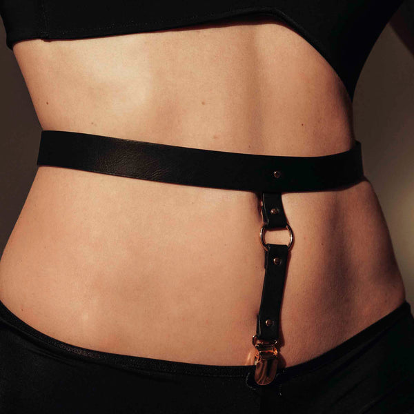 MAZE · Lingerie belt Black TESTER · Bijoux Indiscrets Tester