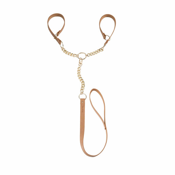 MAZE - T-Restrains Brown TESTER · Bijoux Indiscrets Tester